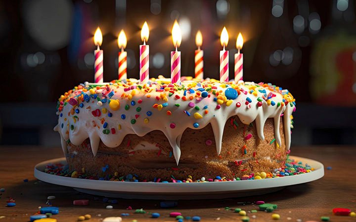 img_0008_bolo-de-aniversario-com-velas-coloridas-na-mesa-de-madeira-e-fundo-preto-ai-generative-3